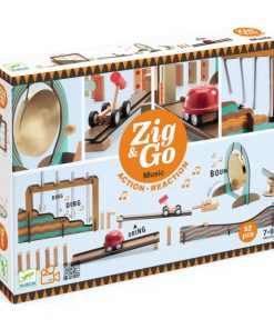 Деревянный конструктор Djeco Zig&Go, 52 детали