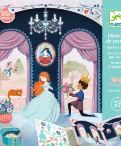 Альбом с многоразовыми наклейками «Жизнь в замке» (DJ08954)