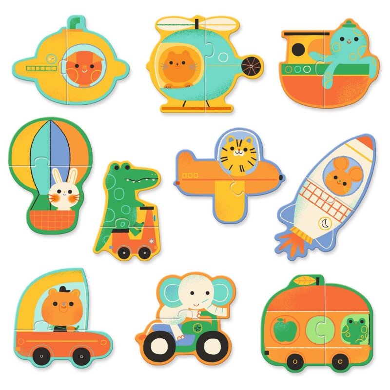 Парный пазл "Транспорт" - Image 3