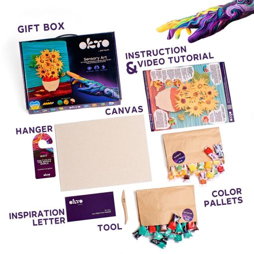 Набор для творчества 3D картина "Подсолнухи" - Image 3