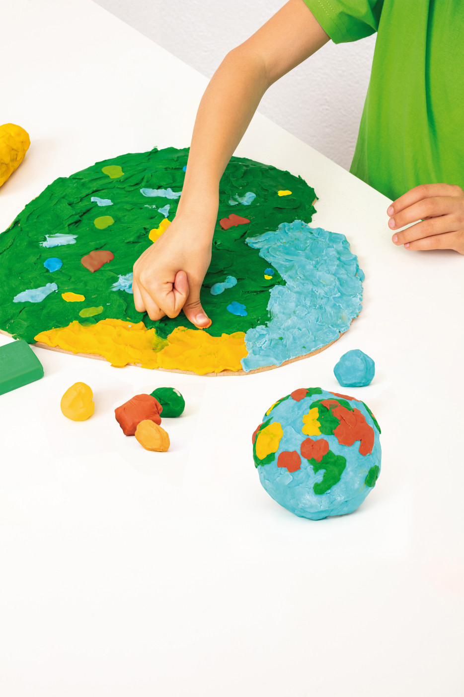 Пластилин природных цветов, 6 цветов - Image 4