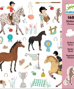 Наклейки «Лошади» (160 шт.) (DJ08881)