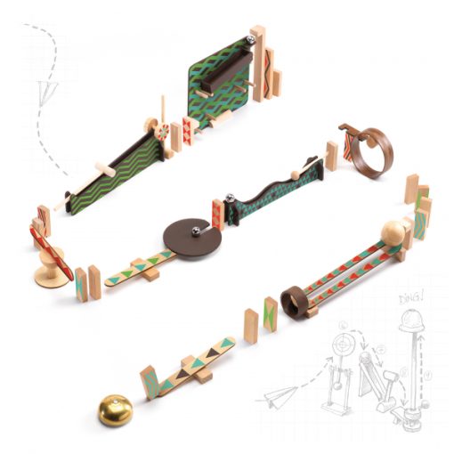 Деревянный конструктор Djeco Zig&Go, 48 деталей - Image 4