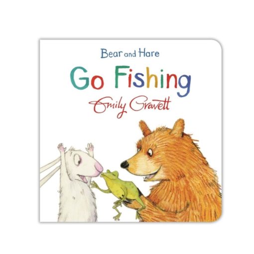 Bear and Hare Go Fishing (Board book)