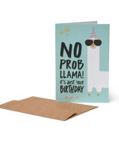 Открытка No Probllama