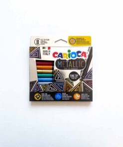 Фломастеры Metallic, 8 шт.