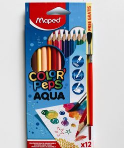 Акварельные карандаши COLOR PEP'S AQUA, 12 шт.