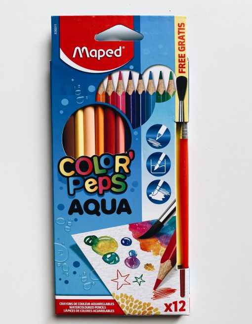 Акварельные карандаши COLOR PEP'S AQUA, 12 шт.