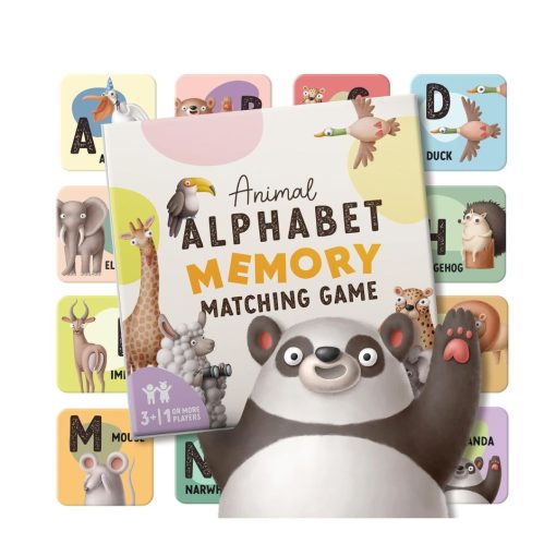 Alphabet Animals Matching Game