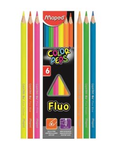 Цветные карандаши Color'peps Fluo