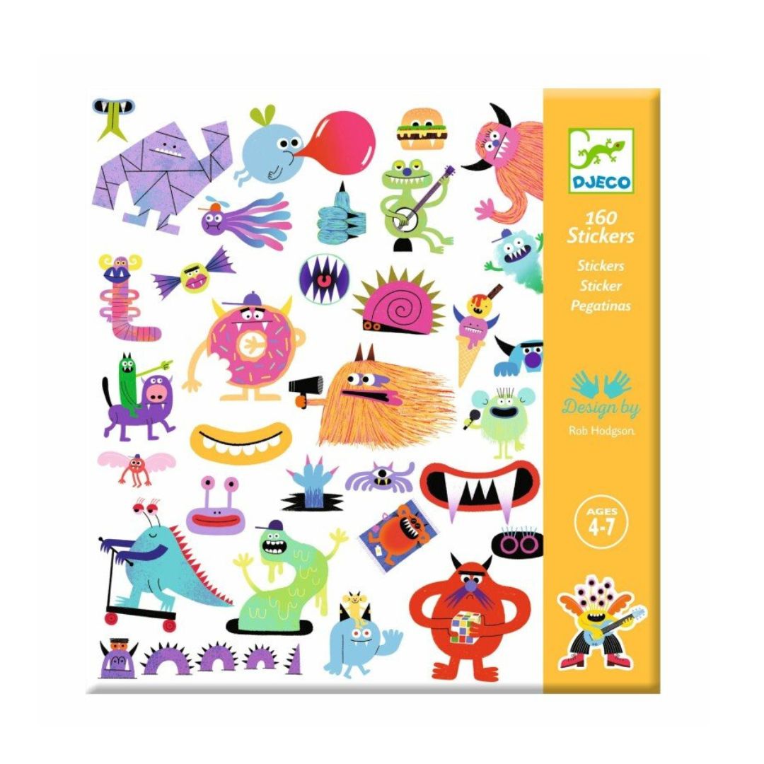 Наклейки «Монстрики» (160 шт.)