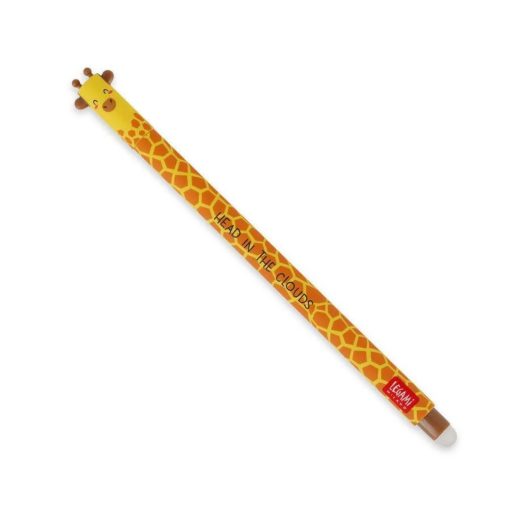 Гелевая стираемая ручка «Giraffe», черная