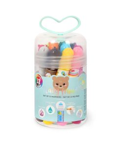 Набор фломастеров Teddy Friends, 12 шт.