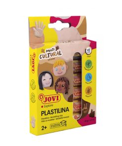 Пластилин телесного цвета, 6 цветов