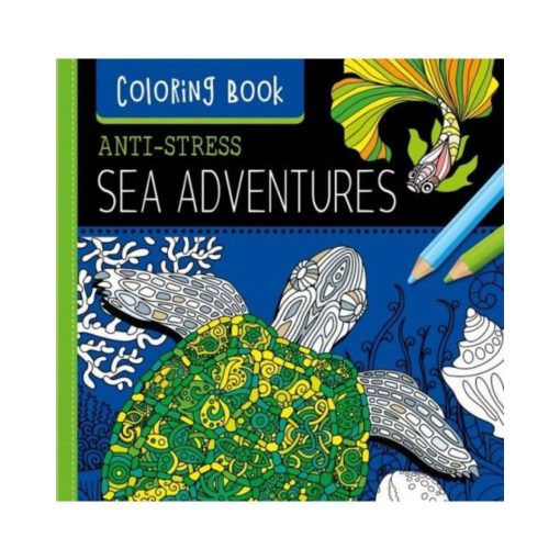 Раскраска-антистресс Sea adventures