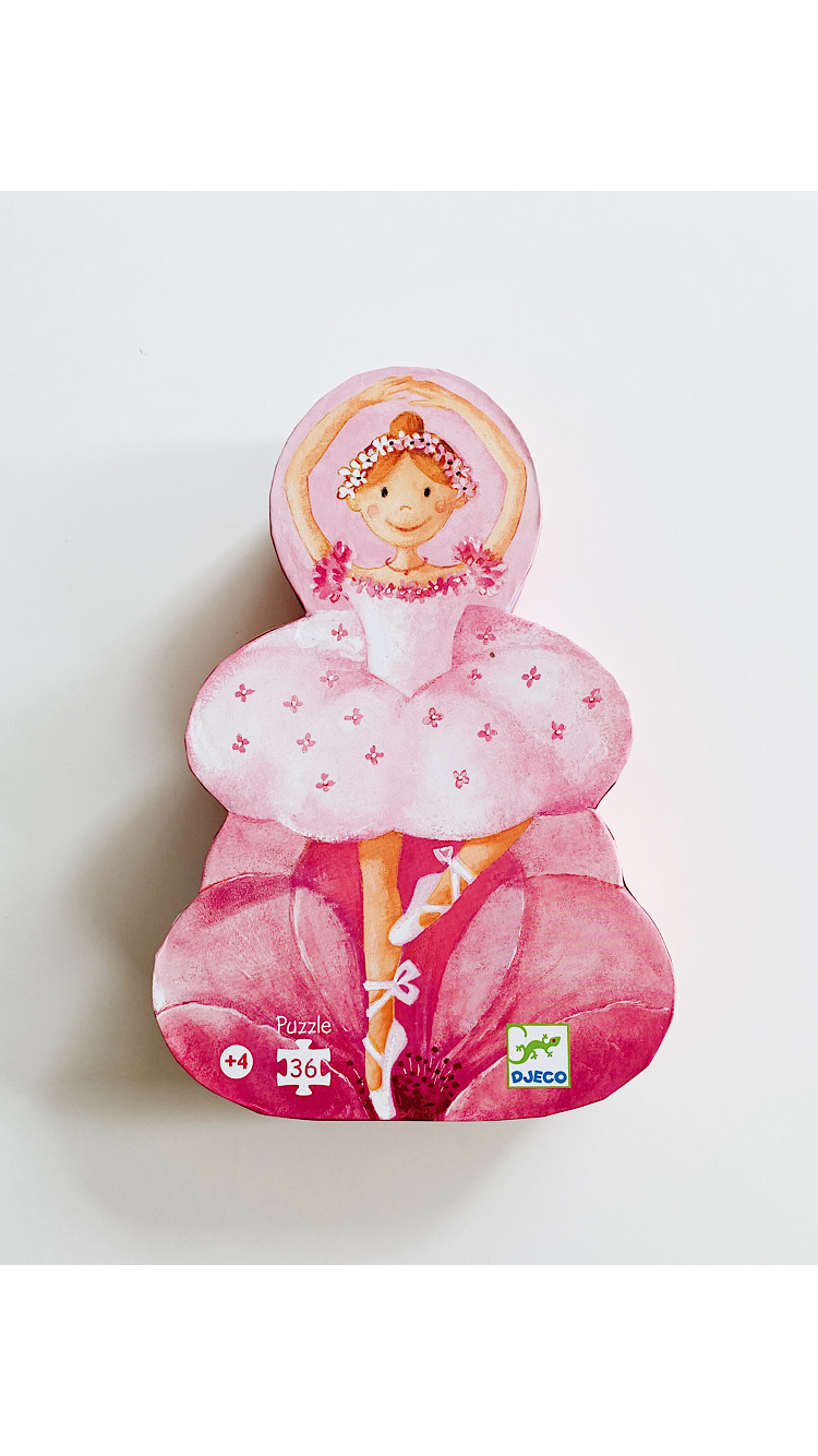 Пазл "Балерина с цветами" (DJ07227)