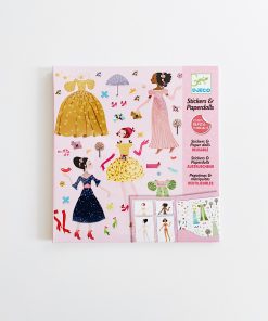 Наклейки и бумажные куклы "Платья для всех сезонов" (DJ09690)