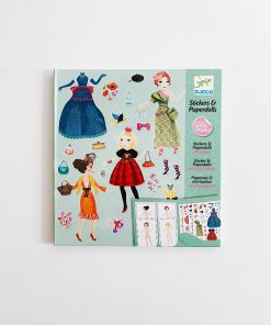 Наклейки и бумажные куклы "Мода" (DJ09691)