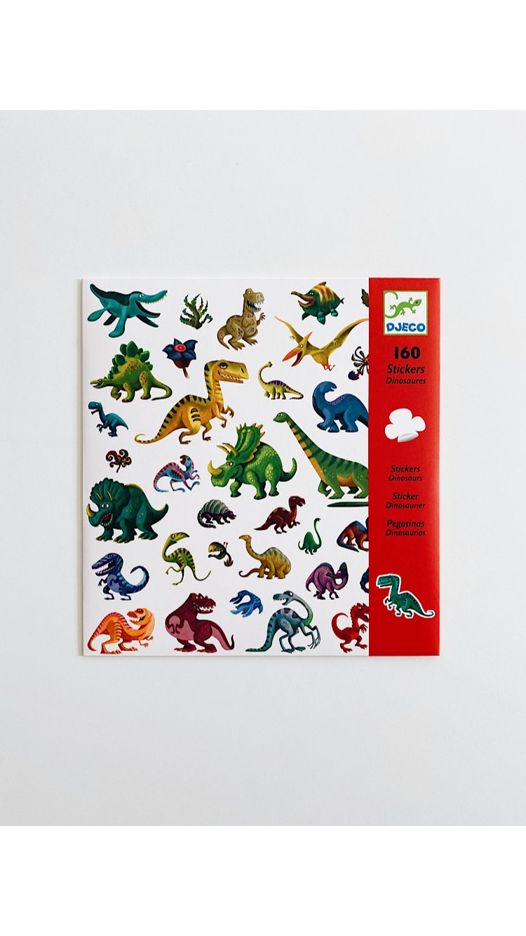 Наклейки «Динозавры» (160 шт.)