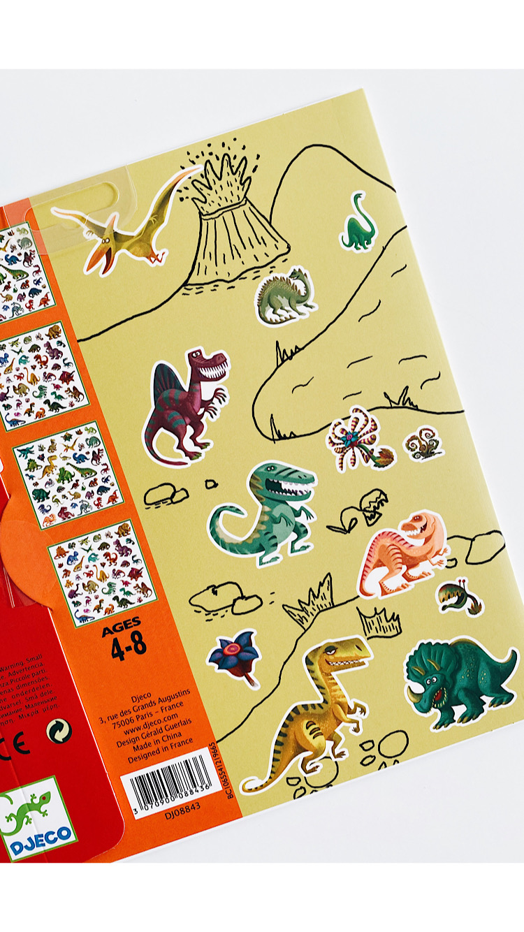 Наклейки «Динозавры» (160 шт.) - Image 2