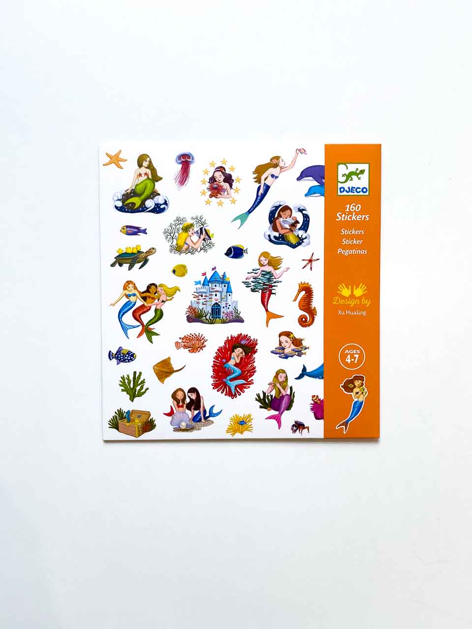 Наклейки "Русалочки" (160 шт.) (DJ08885)