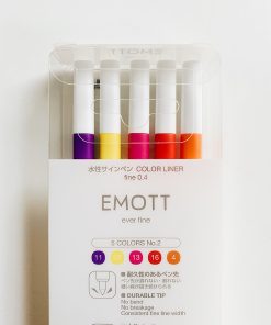 Маркеры Emott No.2 "Passion colors"