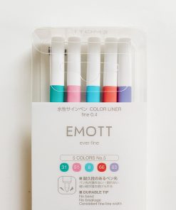 Маркеры Emott No.5 "Candy Pop colors"