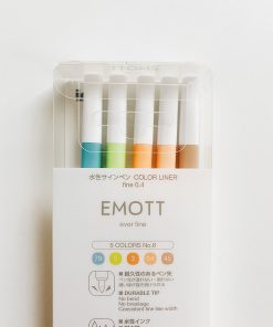 Маркеры Emott No.6 "Nature colors"