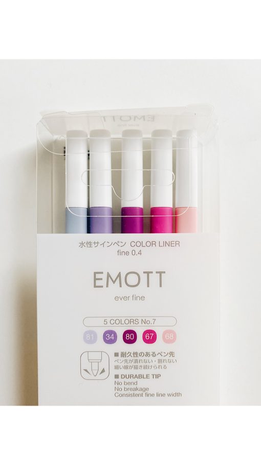 Маркеры Emott No.7 "Floral colors"