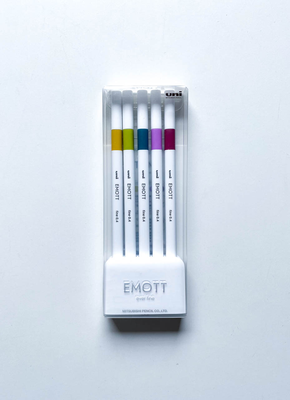 Маркеры Emott No.8 «Retro color»