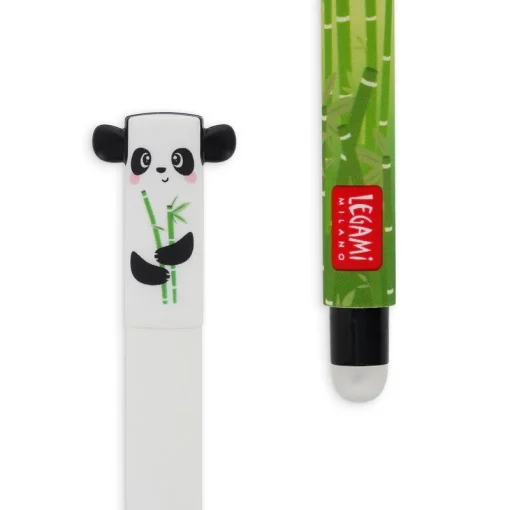 Гелевая стираемая ручка "Panda", черная - Image 2