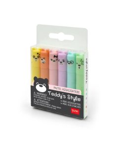 Пастельные мини-маркеры "Teddy's Style", 6шт.