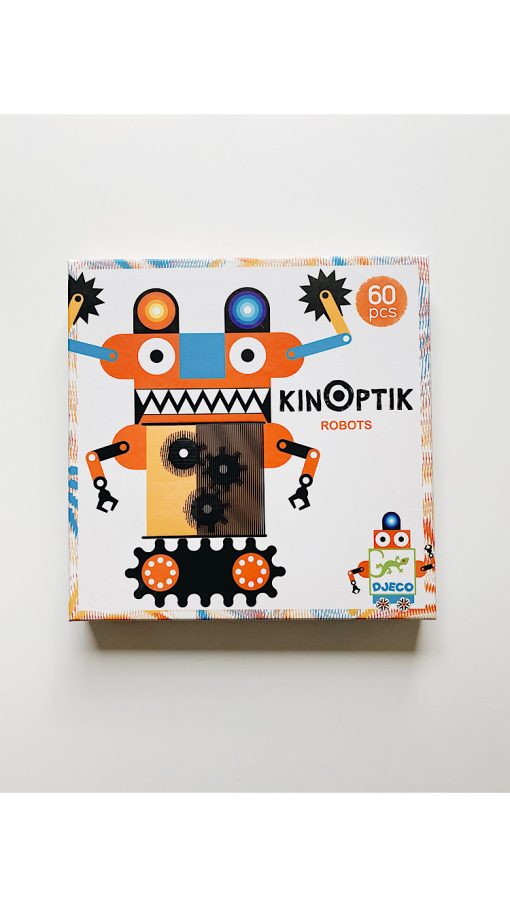 Магнитный пазл-игра Kinoptik Робот, 60 элементов (DJ05611)