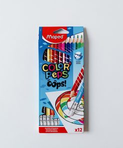 Стираемые цветные карандаши Color' Peps OOPS, 12 шт.