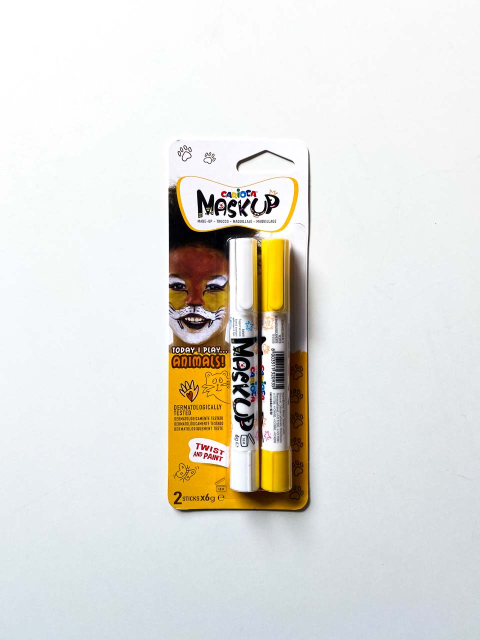Мелки для лица Mask Up (белый и желтый)