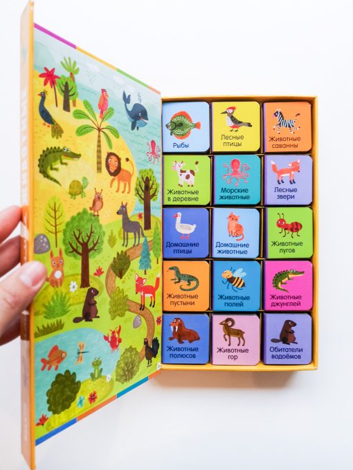 Мои первые слова. Мои любимые животные (комплект из 15 книжек-кубиков) - Image 2