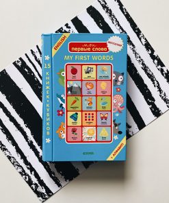 Мои первые слова. My first words. 15 книжек-кубиков