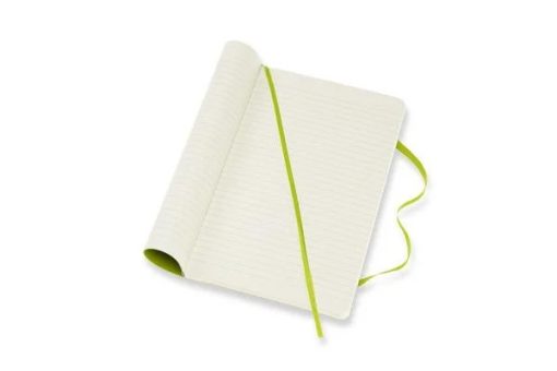 Записная книжка Moleskine Classic, в линейку, в мягкой обложке, салатовая - Image 4