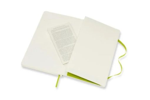 Записная книжка Moleskine Classic, в линейку, в мягкой обложке, салатовая - Image 5
