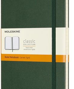 Блокнот Moleskine Classic в линейку, в твердой обложке, миртовый зеленый