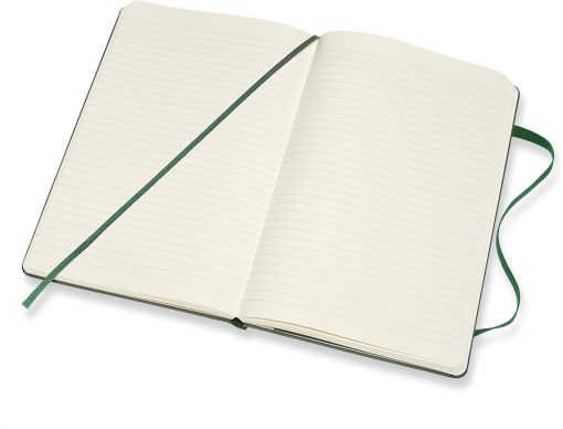 Блокнот Moleskine Classic в линейку, в твердой обложке, миртовый зеленый - Image 4