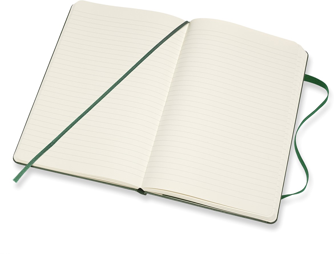 Блокнот Moleskine Classic в линейку, в твердой обложке, миртовый зеленый - Image 4