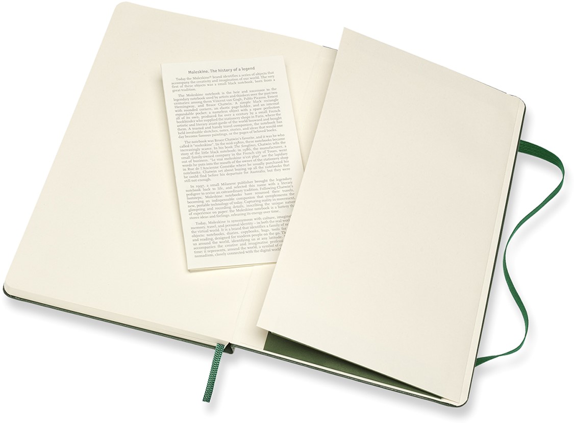 Блокнот Moleskine Classic в линейку, в твердой обложке, миртовый зеленый - Image 3