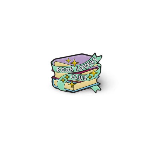 Металлический значок "Book lovers"