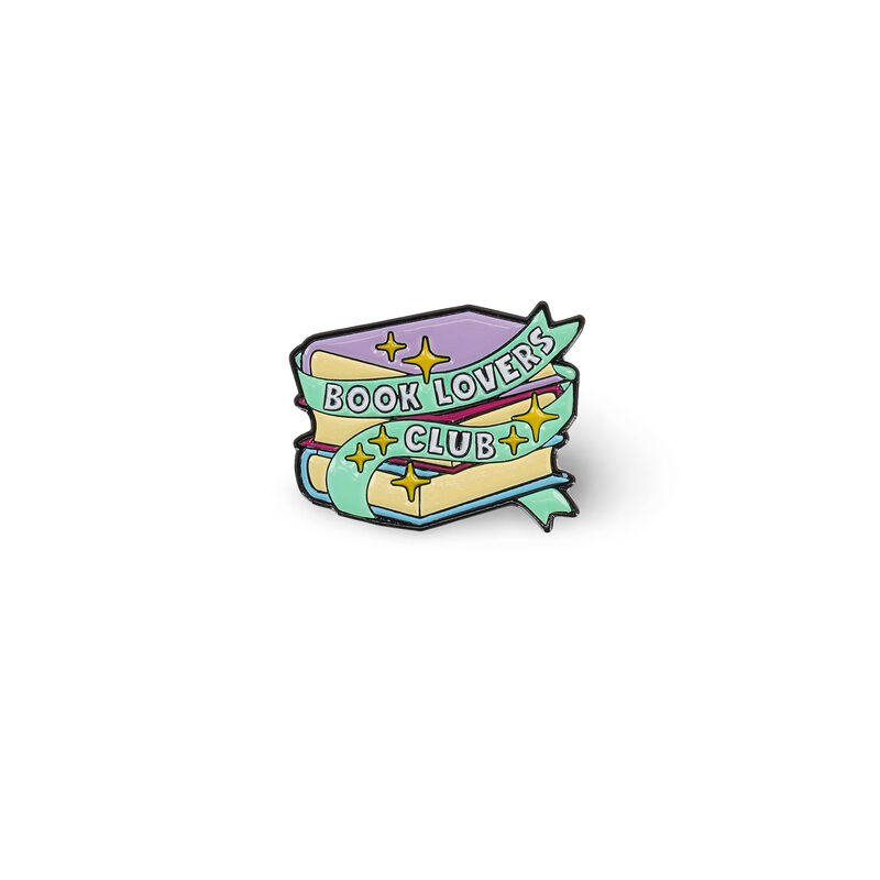 Металлический значок "Book lovers"
