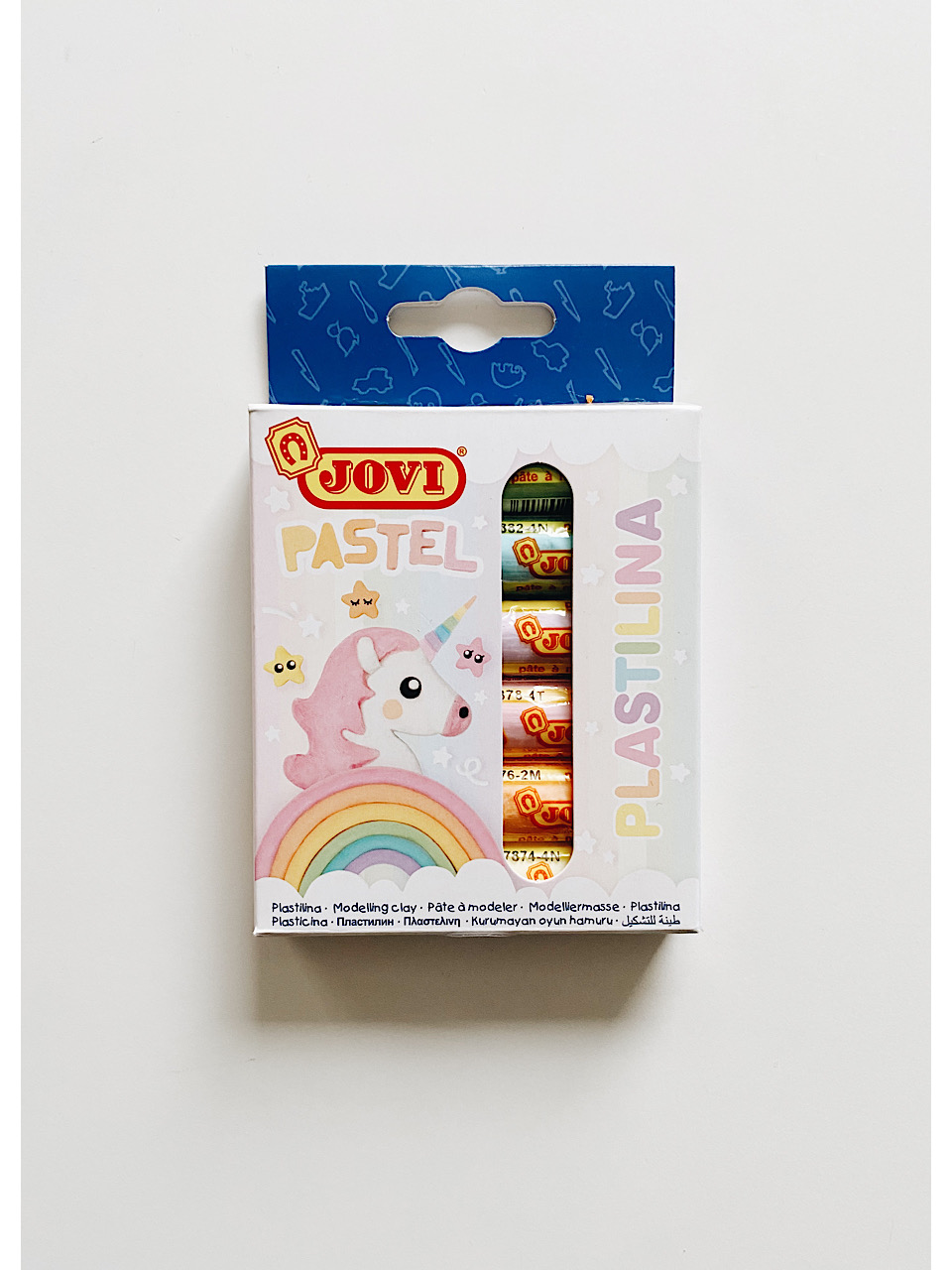 Пластилин "Пастель", 6 цветов