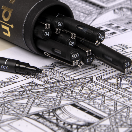 Набор маркеров Uni Pen (9 шт.) - Image 4