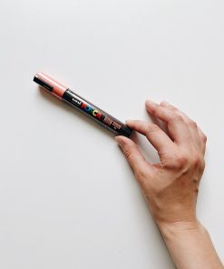 Маркер Posca 1.8-2.5мм, кораллово-розовый
