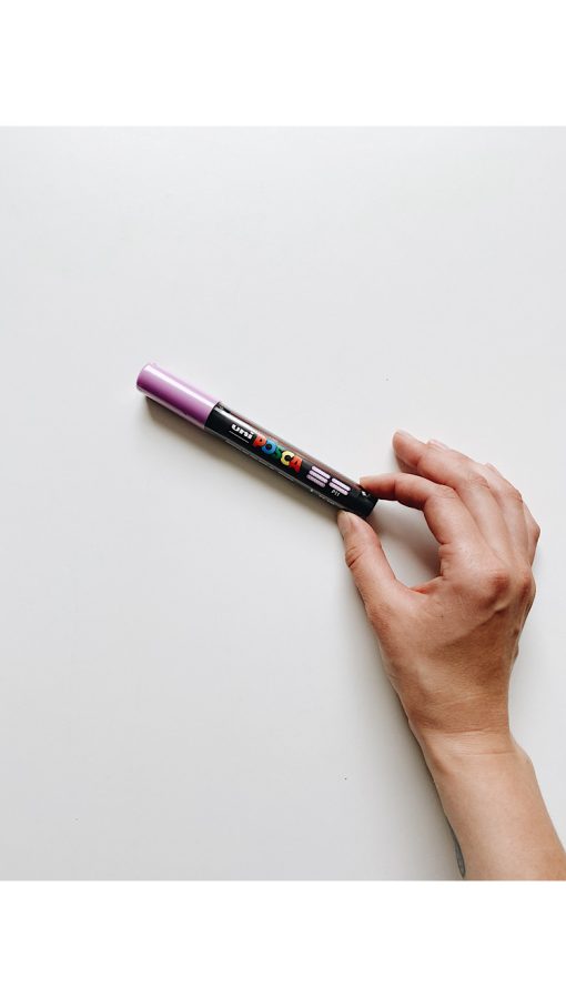 Маркер Posca 1.8-2.5мм, лавандовый