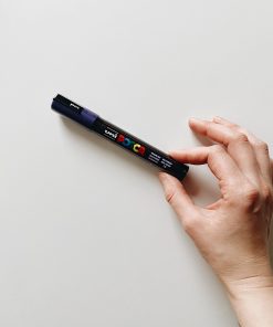 Маркер Posca 1.8-2.5мм, темно-фиолетовый